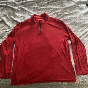 Nike dri fit long sleeve 1/4 zip